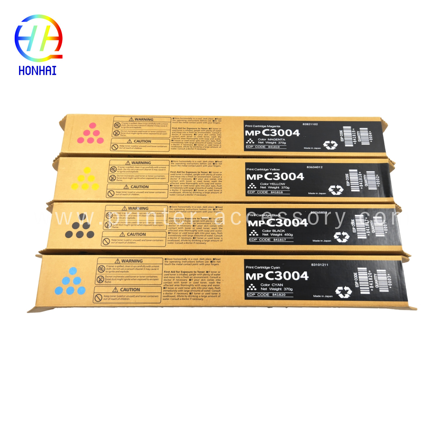 Ricoh Toner Cartridge Set Of 4 Для Ricoh Savin MP C3003 C3503 C3504 C3004 841817 841818 841819 841820