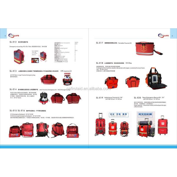 First Aid Emergency Car Roadside Safety Automobile Kit with Medical Supplies