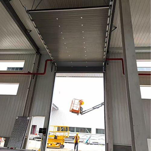 Noise Reducing Sectional Overhead Door Vertical Lift Garage Door For Logistics Areas