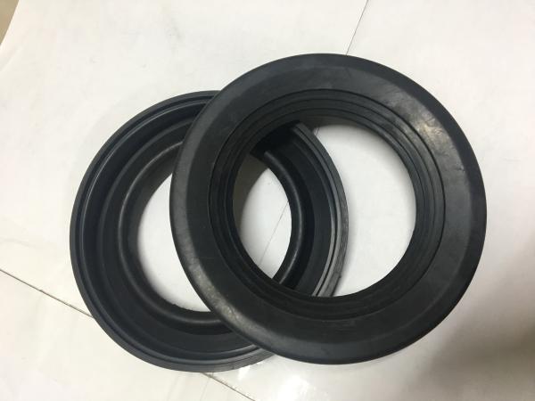 Anti Odor Bathroom Toilet Tank Fittings Rubber Gasket Circular Shaped