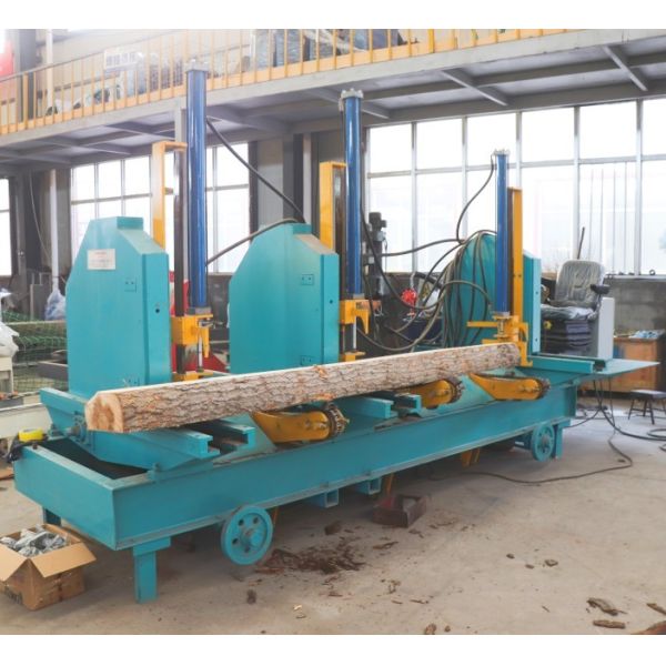 MJ3310 Vertical wood cutting band saw, log sawing sawmill machine with CNC Carriage