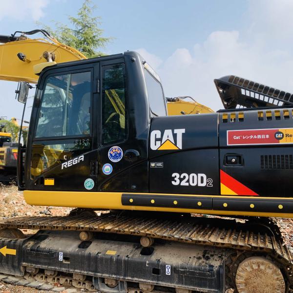 Cat 320d Used Caterpillar Excavator Medium 20t Original Paint Color