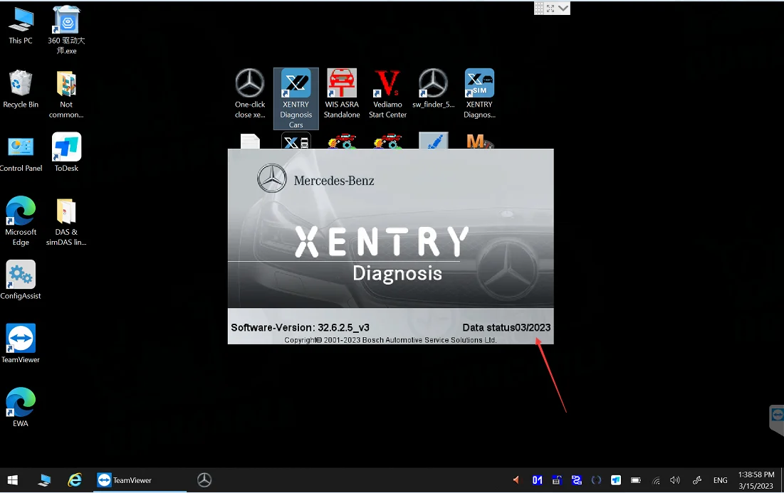 Ноутбук CFC2+Super MB Pro M6+ Диагностический инструмент Полный пакет для Benz Диагностический инструмент Поддержка для BMW Aicoder и E-SYS