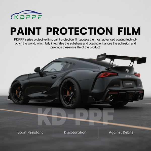 Anti Stain High Gloss PPF 1.52 X15M Hydrophobic Self Healing Anti Yellow Paint Protection Film