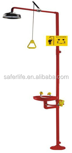industrial hot sale emergency eye wash shower and station