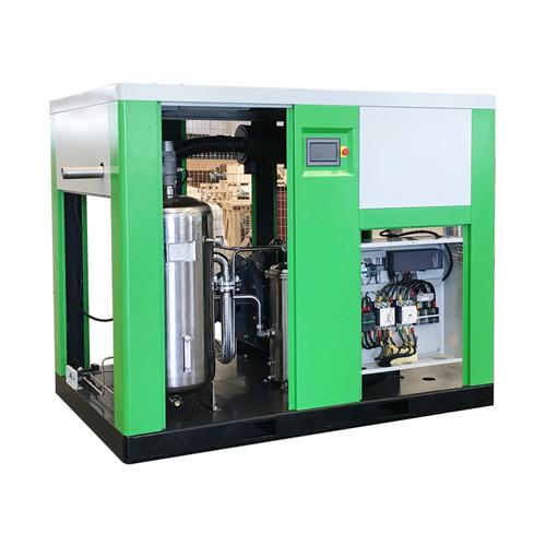 Noiseless Air Oil Free Screw Compressor Electric Drive PM VSD For Food Medical Industry
