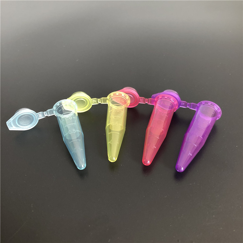 Laboratory Transparent Colored Centrifugal Tube 2ml Micro Centrifuge Tube Pcr Tube