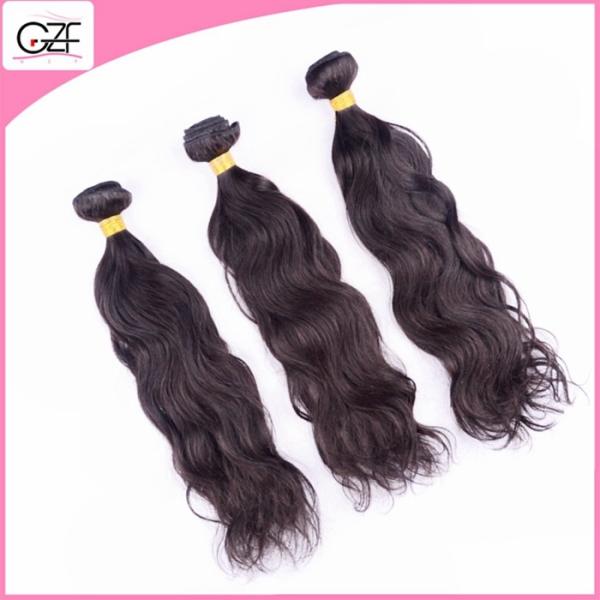 Where to get Cheap Hair Extensions 8A Quality Human Hair for Weaving Natural Wave