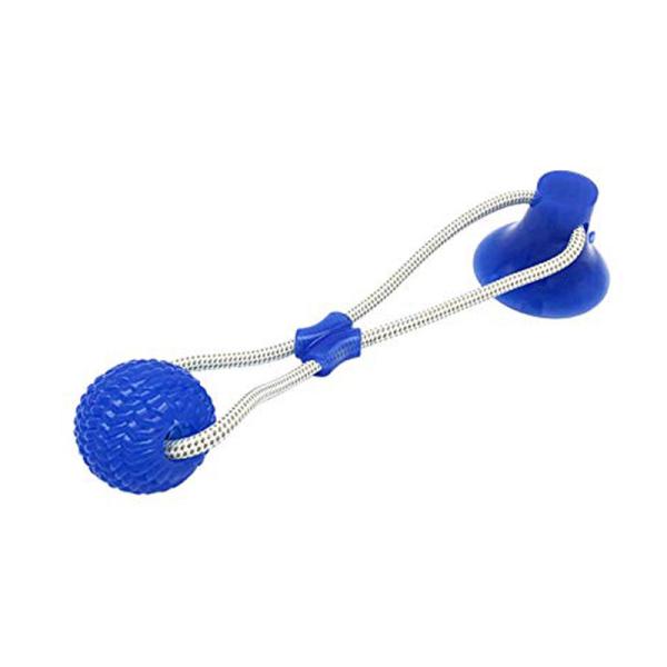 Weight 240g Self Play Dog Toys Colorful Rubber Material For Cleaning Tooth