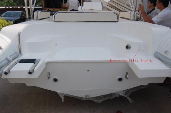 PVC Material Inflatable Rib Boat Safety / Soft Dry Ride With 660 Cm Hull Length