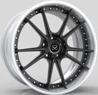 2 morceaux ont forgé des jantes, jantes forgées de la roue 18inch, roues de voiture