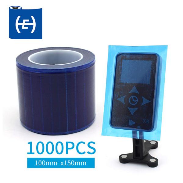 4 Inch - 6 Inch Tattoo Barrier Film Blue Color Stretch Film For Dental Clinic