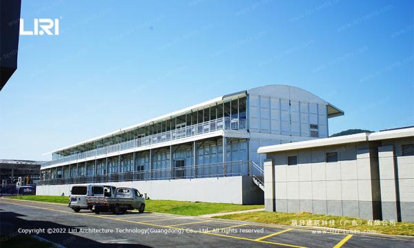 China Big 6061 Aluminum Outdoor Event exhibition Tents With Glass And ABS Walls