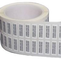 Eco Friendly Waterproof Qr Code Stickers , Custom Vinyl Self Adhesive Stickers
