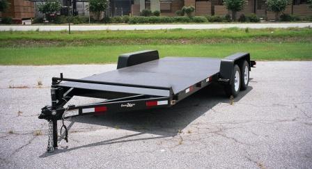 16 x 6’3 Tandem Car Carrier Trailer , Flat Top Car Trailer Manufacturers