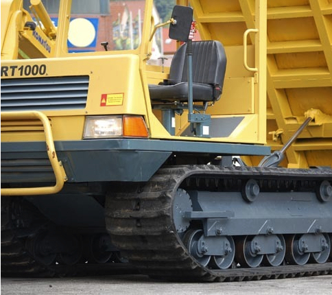 Pitch 72mm Rubber Excavator Tracks ,  light Weight Replacement Rubber Tracks