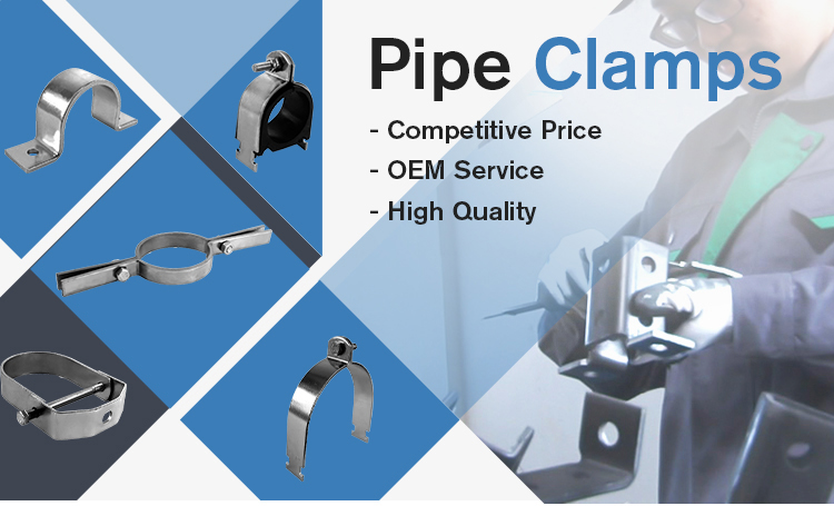 Медный компрессор воздуха шланг трубы зажимы 59-62 мм 2 дюйма Gi седло зажимы