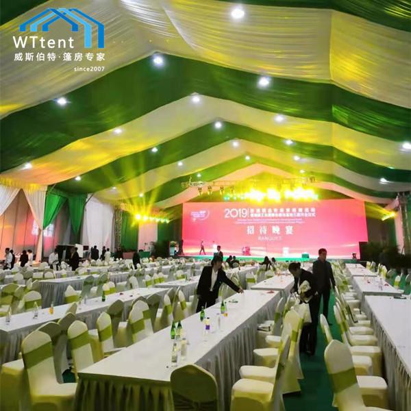 Exterior Custom Made Tents For Sporting Events 20x80 Size Large Capacity