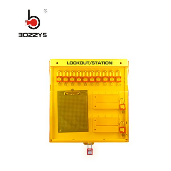 10 Padlocks Master Lockout Station 650*590*95MM Size With Mask Design