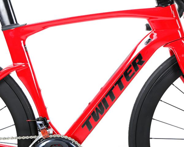 Bicicleta SHIMANO R8020 da estrada da fibra do carbono do falcão 700C com roda do carbono