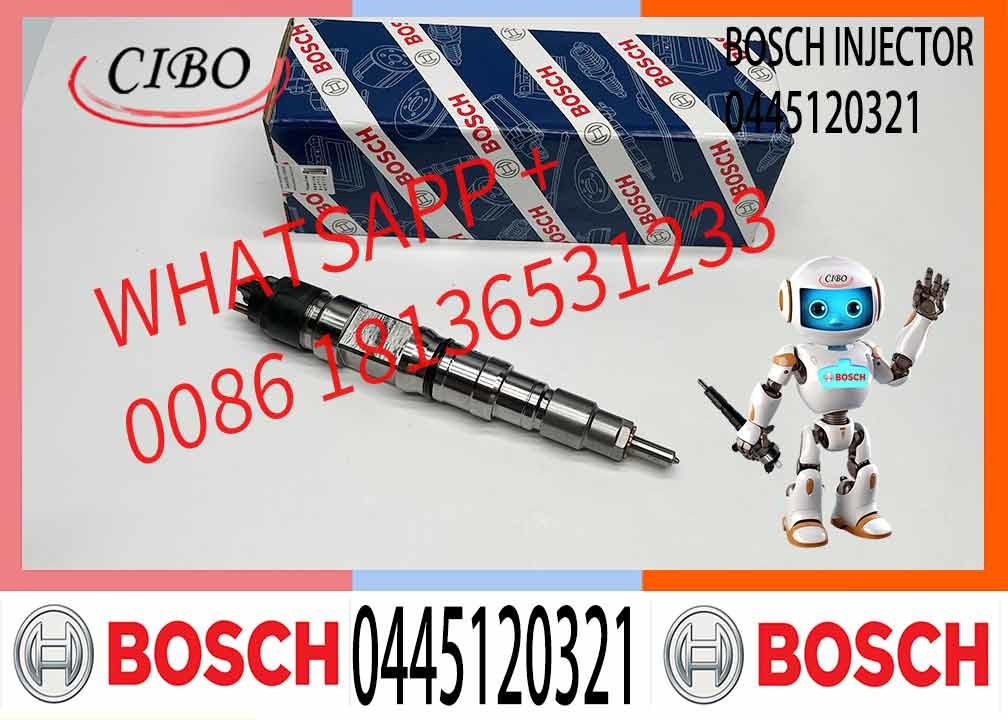 Инжектор дизельного топлива 0445120321 0445 120 321 для дизельных двигателей Мужчины D20; Мужчины D26 200V10100-6126