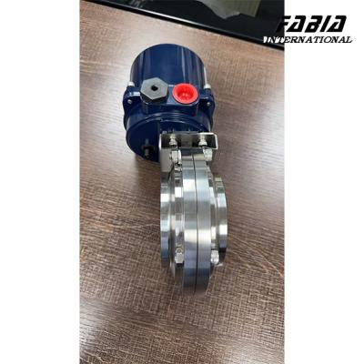 KF100 DN50 Stainless Steel Electric Butterfly Valve With Impact Structure And High Sealing Performance