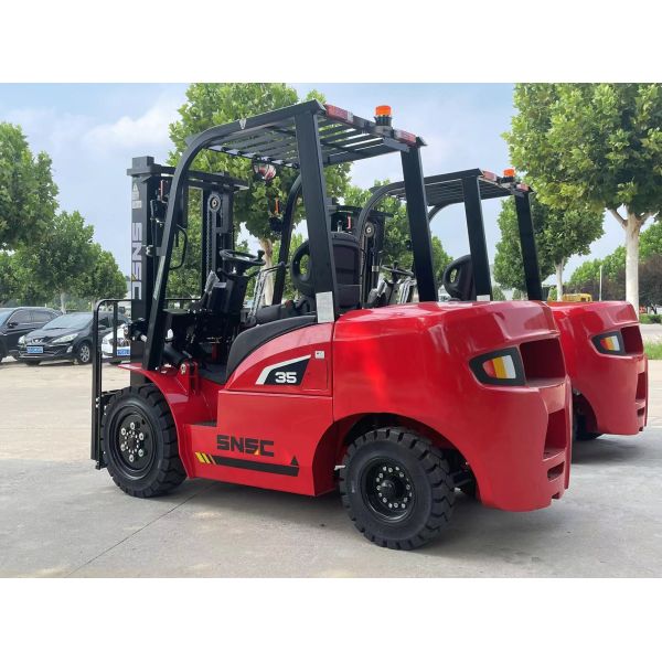 3.5 Ton Electric Counterbalance Forklift with USA Curtis Controller and Japan Hydraulic System