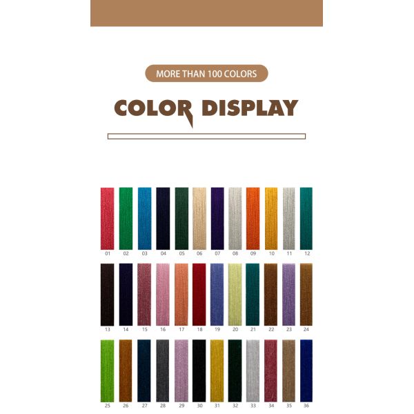 все ядр машины запаса цветов свободных образцов супер мягкое 28S/2 2/20NM 50%AC30%NY20%PBT 100 закрутило пряжу