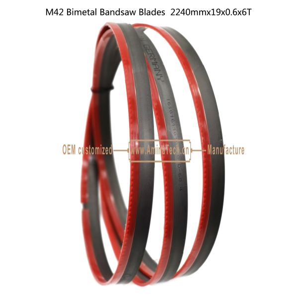 M42 Bimetal Bandsaw Blades 2240mmx19x0.6x6T Metal Cutting Band Saw