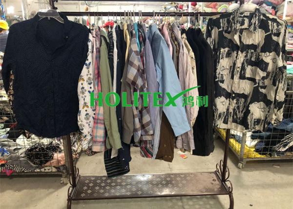 Comfortable Mens Used Clothing Japanese Style Second Hand Mens Long Sleeve Shirts