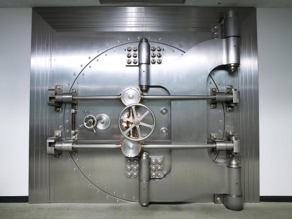 30minutes Anti Burglary 110mm Vault Room Door For Military Installation