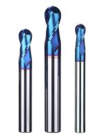 Ferramenta de corte de carburo CNC para moinho de bolas de revestimento nano azul