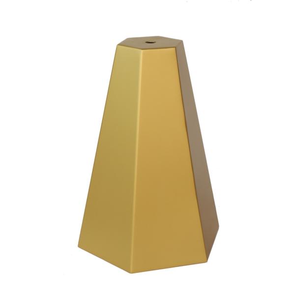 Curved Semi-circle Aluminum Panel Customized For Building Column Or Pillar Envelope Decoration