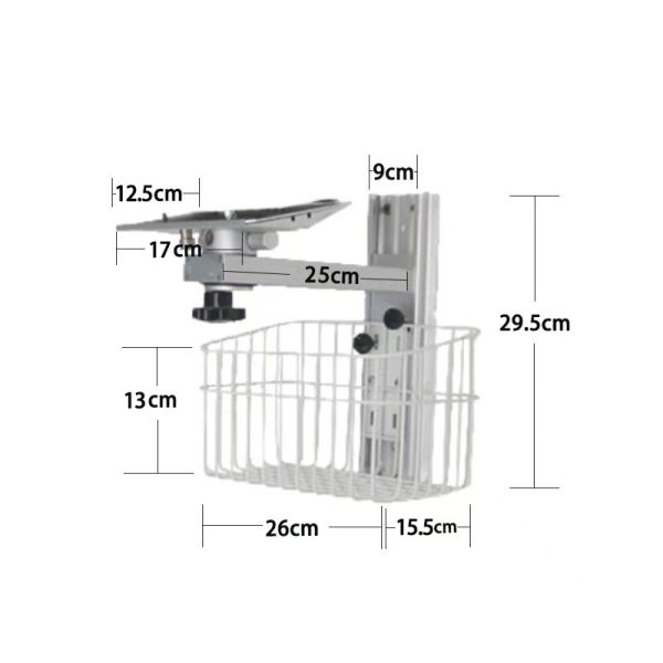 Wall Bracket Compatible With Rainbow Patient Monitor Optional Bracket for Mindray IMEC Monitor