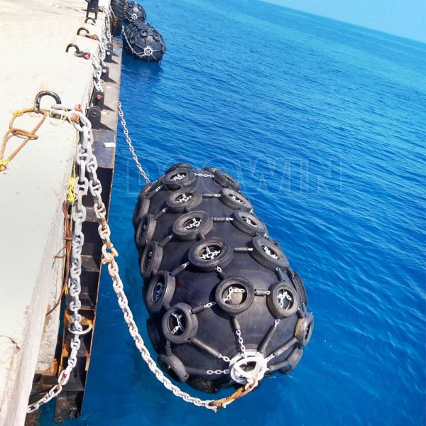 Defensas neumáticas de goma Yokohama P50 P80 para embarcaciones inflables, personalizadas