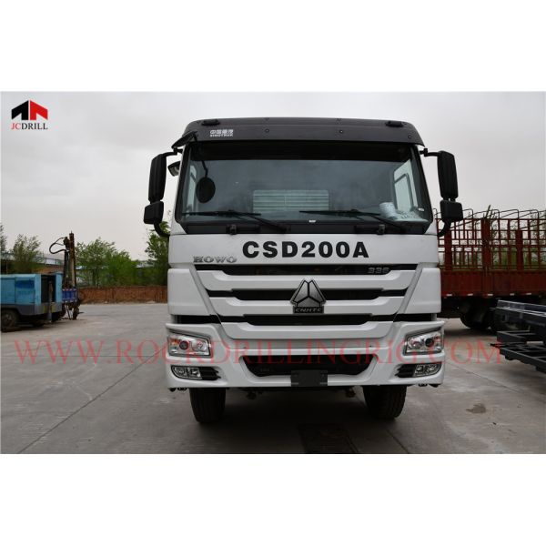 O caminhão hidráulico de CSD200A montou o equipamento de furo do poço de água de 140mm