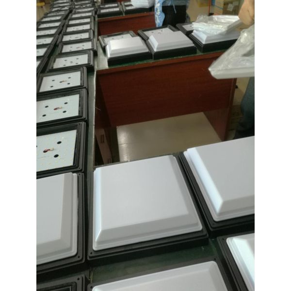 10W Square Bulkhead Wall Light / 800lm Outside Bulkhead Lights With  Driver