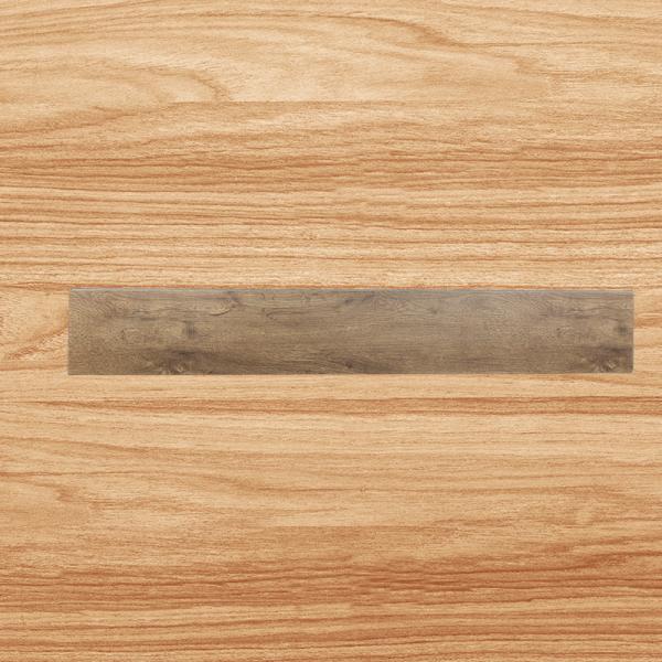 5mm Contemporary Waterproof Vinyl Tile 7X48 Rectangualr Shaped Custom Size