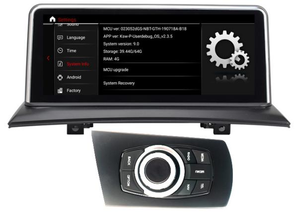 BMW X3 E83 With idrive 2004-2009  Screen Upgrade Android 10.0 IPS Screen Support Digital TV Receiver BMW-1083iDrive
