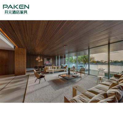 Современная софа кресла обеденного стола мебели комнаты прожития виллы