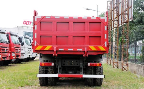 3825 + 1350mm Wheel Base Heavy Duty Truck Trailers / Dump Truck Sinotruk Howo 6x4