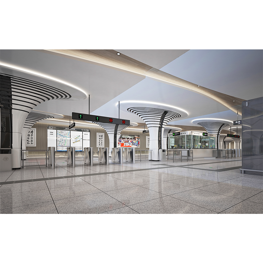 Ворота турникета щитка электронные 304 системы входа турникета нержавеющей стали малошумных