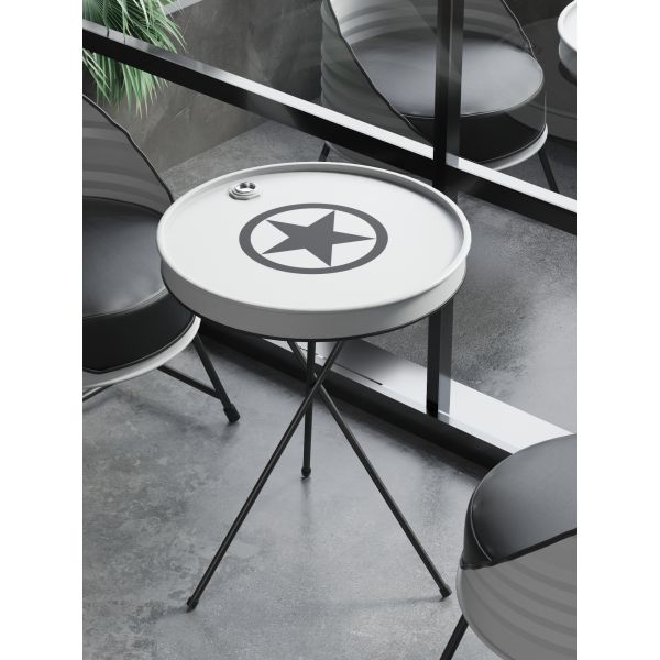 Compact Bar Sofa Set Industrial Bar Tables And Chairs Customized