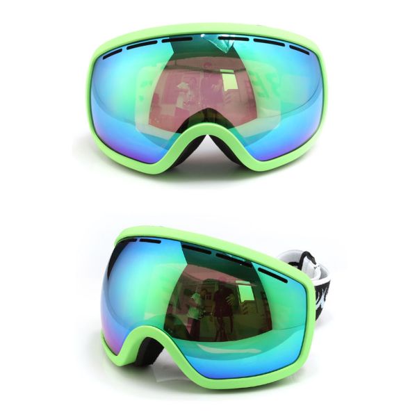Windproof Ski Goggles Three Layer Foam Thickness 15mm Stylish Unisex Design