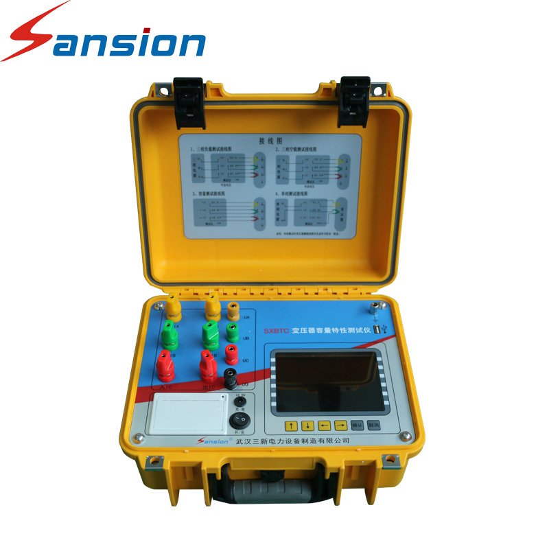 Smart Transformer Capacity Tester for Distribution Transformers Automatic Capacity Identification and Load/No-Load Characteristic Parameter Test Instrument