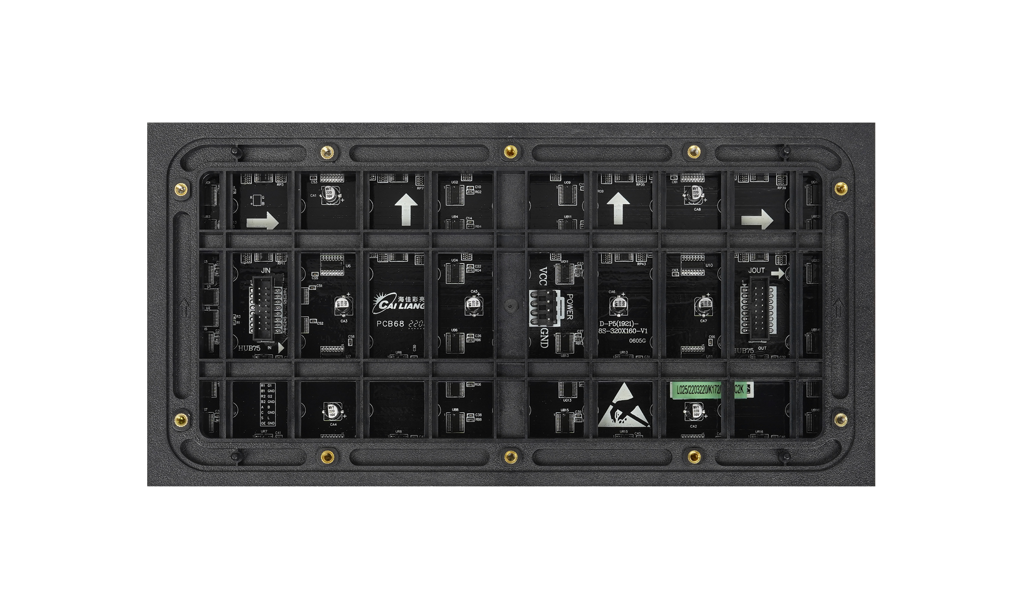 IP65 Weatherproof 5mm CAILIANG LED Display Screen for Definition Advertising Events