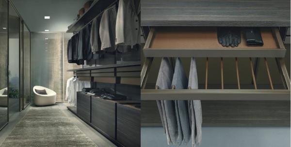 A urdidura impermeabiliza o organizador Scratchproof E1 do gancho do vestuário do armário da mobília do quarto