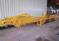 Tres secciones excavadora brazo telescópico BS900E soldadura brazo de caza en la excavadora