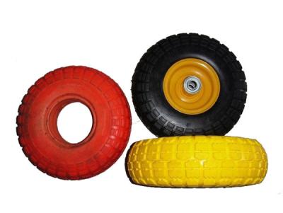 Low Temperature Resistance 7.5x2 PU Foam Wheels For Wheelchair