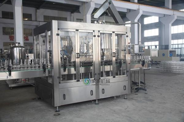 CE Standard Electric Driven Juice Glass Bottle Filler 3000 BPH - 14000 BPH